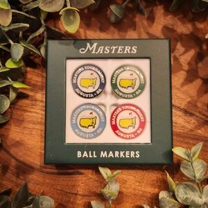 Masters Tournament Ball Markers Set